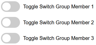 Toggle Switch List